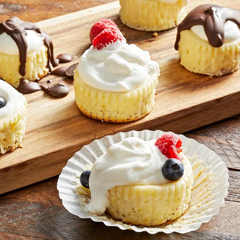 Vanilla Mini Cheesecake